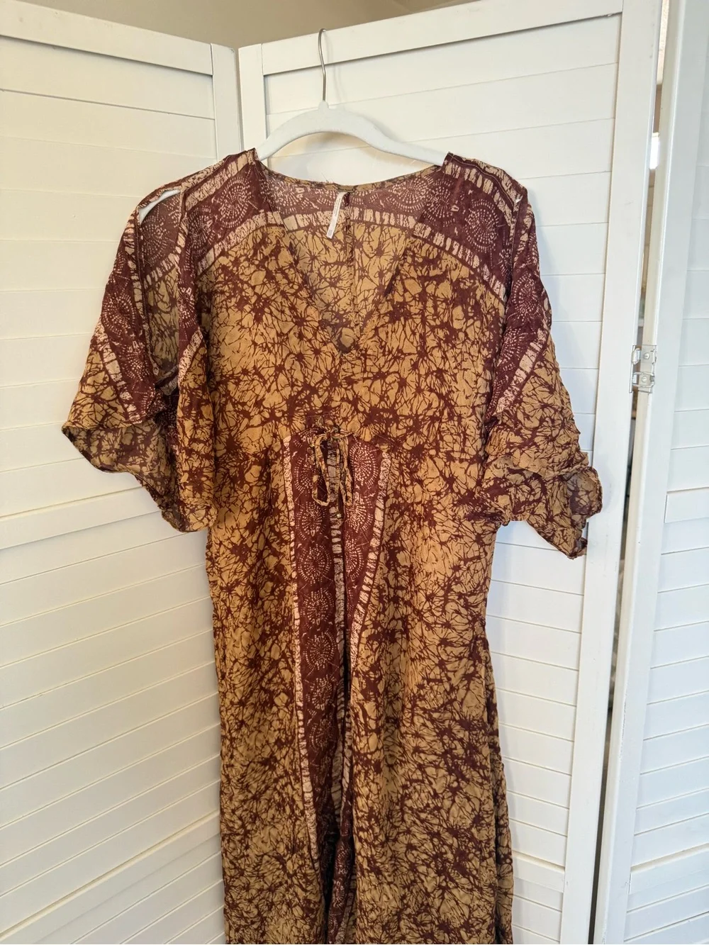 Free People boho maxi